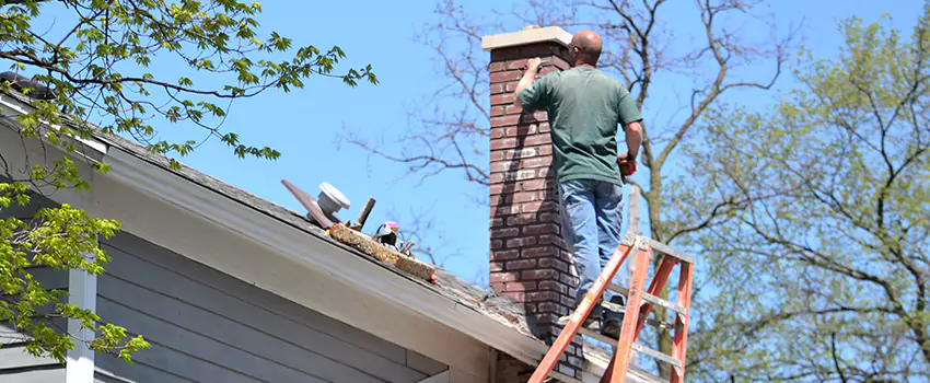 Vinyl and PVC Chimney Flashing Installation in Martinez, CA