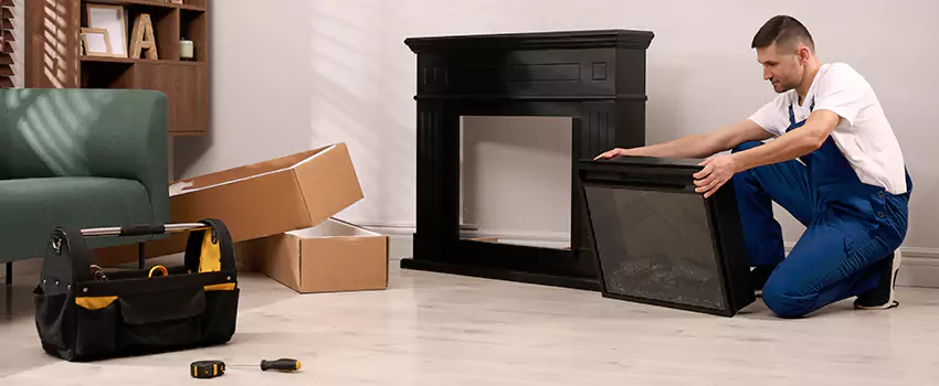 Old Rusted Metal Fireplace Repair And Replacement in Martinez, CA